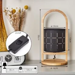 Aztec Tischleuchte Naturfarben, 1-flammig -Lampe Verkäufe aztec tischleuchte h3697160 3