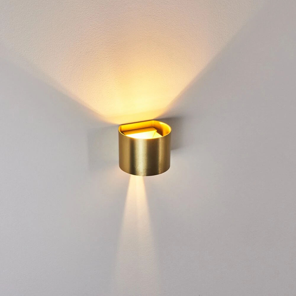 Badajoz Wandleuchte LED Gold, Messing, 1-flammig 16 Badajoz Wandleuchte LED Gold, Messing, 1-flammig – Bild 14