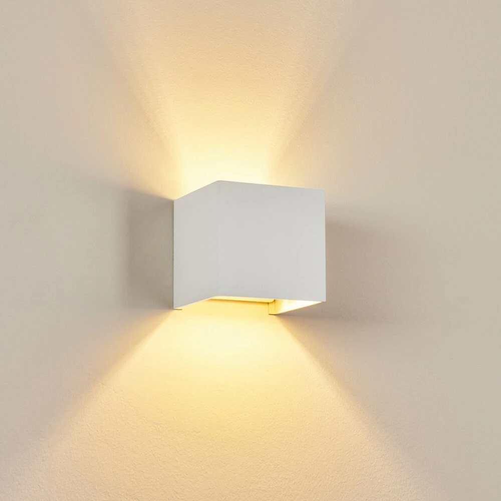 Badajoz Wandleuchte Weiß, 1-flammig 14 Badajoz Wandleuchte Weiß, 1-flammig – Bild 12