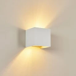 Badajoz Wandleuchte Weiß, 1-flammig 24 Badajoz Wandleuchte Weiß, 1-flammig -Lampe Verkäufe badajoz wandleuchte h3460658 9