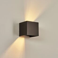 Badajoz Wandleuchte Braun, 1-flammig -Lampe Verkäufe badajoz wandleuchte h3460672 8