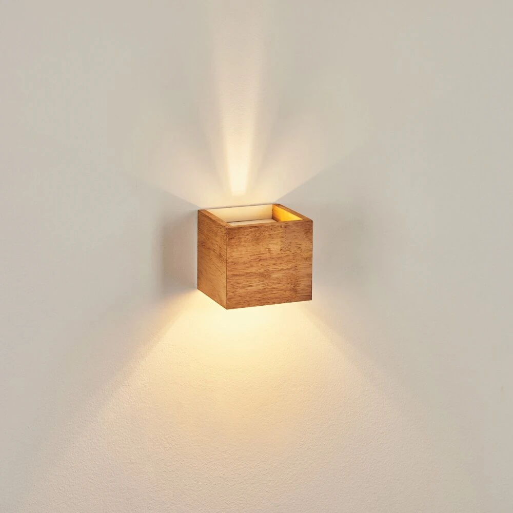 Badajoz Wandleuchte Naturfarben, Weiß, 1-flammig 9 Badajoz Wandleuchte Naturfarben, Weiß, 1-flammig – Bild 7