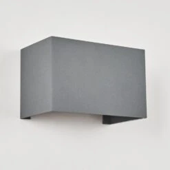 Badajoz Wandleuchte Grau, 1-flammig 21 Badajoz Wandleuchte Grau, 1-flammig -Lampe Verkäufe badajoz wandleuchte h3640173 7