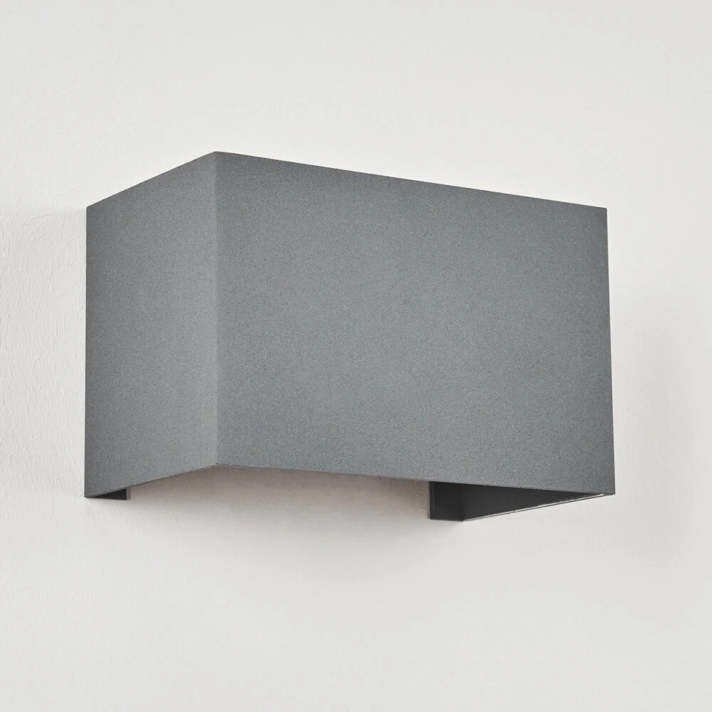 Badajoz Wandleuchte Grau, 1-flammig 10 Badajoz Wandleuchte Grau, 1-flammig – Bild 8