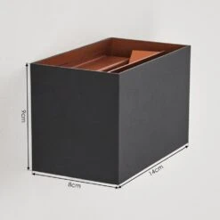 Badajoz Wandleuchte Kupferfarben, Schwarz, 1-flammig -Lampe Verkäufe badajoz wandleuchte h3640210 3