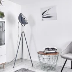 Bagdad Stehleuchte Blau, Chrom, Grau, 1-flammig -Lampe Verkäufe bagdad stehleuchte h3378748 18