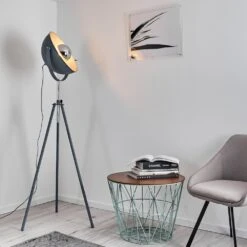 Bagdad Stehleuchte Blau, Chrom, Grau, 1-flammig -Lampe Verkäufe bagdad stehleuchte h3378748 3