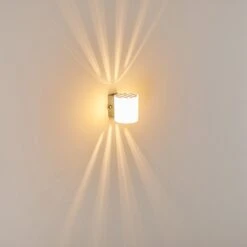 Bamako Wandlampe Nickel-Matt, 1-flammig -Lampe Verkäufe bamako wandlampe h391 10