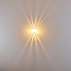 Bamako Wandlampe Nickel-Matt, 1-flammig -Lampe Verkäufe bamako wandlampe h391 11