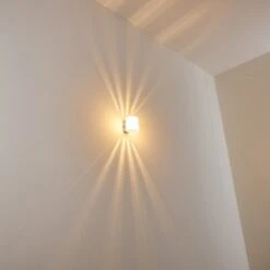 Bamako Wandlampe Nickel-Matt, 1-flammig -Lampe Verkäufe bamako wandlampe h391 3