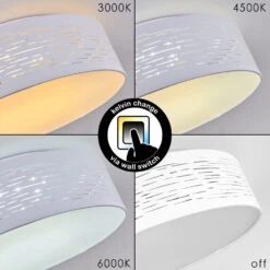 Bandol Deckenleuchte LED Weiß, 1-flammig -Lampe Verkäufe bandol deckenleuchte h3312100 4