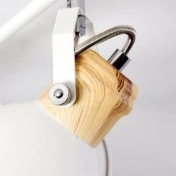 Banjul Deckenleuchte Holz Hell, Weiß, 4-flammig -Lampe Verkäufe banjul deckenleuchte h3320839 10