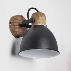 Banjul Wandleuchte Schwarz, 1-flammig -Lampe Verkäufe banjul wandleuchte h3389331 7