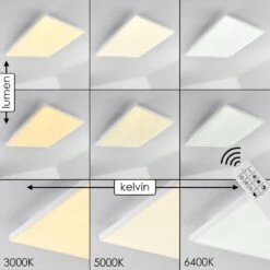 Bankura Deckenleuchte LED Weiß, 1-flammig, Fernbedienung -Lampe Verkäufe bankura deckenleuchte h3315095 4