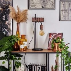 Barbengo Tischleuchte Rostfarben, Schwarz, 1-flammig -Lampe Verkäufe barbengo tischleuchte h3454688 11