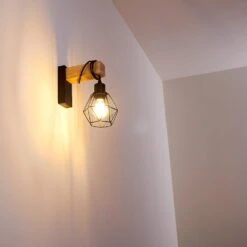 Barbengo Wandleuchte Braun, Schwarz, 1-flammig -Lampe Verkäufe barbengo wandleuchte h3356333 9