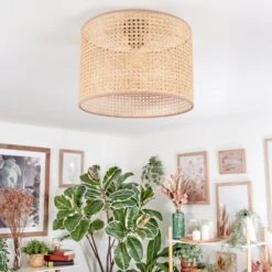 Barcos Deckenleuchte 40 Cm Braun, Naturfarben, 1-flammig -Lampe Verkäufe barcos deckenleuchte 40 cm h3948804 11