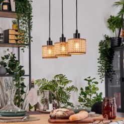 Barcos Hängeleuchte Naturfarben, Schwarz, 3-flammig 28 Barcos Hängeleuchte Naturfarben, Schwarz, 3-flammig -Lampe Verkäufe barcos haengeleuchte h9041672 12