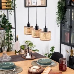 Barcos Hängeleuchte Naturfarben, Schwarz, 3-flammig 29 Barcos Hängeleuchte Naturfarben, Schwarz, 3-flammig -Lampe Verkäufe barcos haengeleuchte h9041672 13