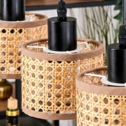 Barcos Hängeleuchte Naturfarben, Schwarz, 3-flammig 18 Barcos Hängeleuchte Naturfarben, Schwarz, 3-flammig -Lampe Verkäufe barcos haengeleuchte h9041672 2