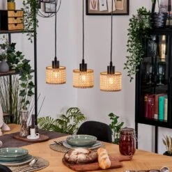 Barcos Hängeleuchte Naturfarben, Schwarz, 3-flammig 24 Barcos Hängeleuchte Naturfarben, Schwarz, 3-flammig -Lampe Verkäufe barcos haengeleuchte h9041672 8