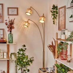 Barcos Stehleuchte Messing, Schwarz, 3-flammig -Lampe Verkäufe barcos stehleuchte h3887370 6