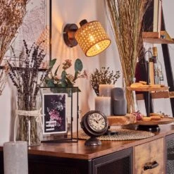 Barcos Wandleuchte Schwarz, 1-flammig -Lampe Verkäufe barcos wandleuchte h3783986 6