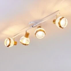 Bariloche Deckenleuchte Chrom, Weiß, 4-flammig -Lampe Verkäufe bariloche deckenleuchte h3322550 16