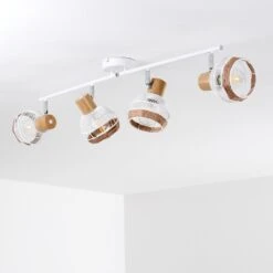 Bariloche Deckenleuchte Chrom, Weiß, 4-flammig -Lampe Verkäufe bariloche deckenleuchte h3322550 7