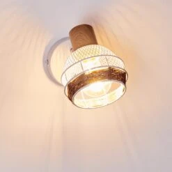 Bariloche Wandleuchte Chrom, Weiß, 1-flammig -Lampe Verkäufe bariloche wandleuchte h3322499 10