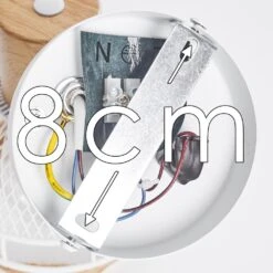 Bariloche Wandleuchte Chrom, Weiß, 1-flammig -Lampe Verkäufe bariloche wandleuchte h3322499 19