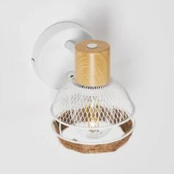 Bariloche Wandleuchte Chrom, Weiß, 1-flammig -Lampe Verkäufe bariloche wandleuchte h3322499 3