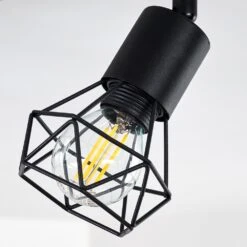 Baripada Deckenleuchte Schwarz, 4-flammig -Lampe Verkäufe baripada deckenleuchte h3326831 15