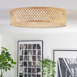 Barroco Deckenleuchte LED Naturfarben, Weiß, 1-flammig, Fernbedienung -Lampe Verkäufe barroco deckenleuchte h3813973 4