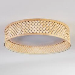 Barroco Deckenleuchte LED Naturfarben, Weiß, 1-flammig, Fernbedienung -Lampe Verkäufe barroco deckenleuchte h3813973 7