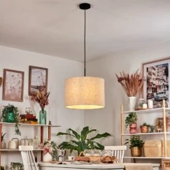 Bassagoda Hängeleuchte 40 Cm Beige, Weiß, 1-flammig -Lampe Verkäufe bassagoda haengeleuchte 40 cm h3946596 8