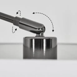 Bassagoda Stehleuchte 35 Cm Chrom, Schwarz, 1-flammig -Lampe Verkäufe bassagoda stehleuchte 35 cm h3965276 2