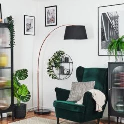 Bassagoda Stehleuchte 45 Cm Kupferfarben, Schwarz, 1-flammig -Lampe Verkäufe bassagoda stehleuchte 45 cm h3950715 11