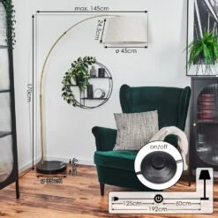 Bassagoda Stehleuchte 45 Cm Messing, Schwarz, 1-flammig -Lampe Verkäufe bassagoda stehleuchte 45 cm h3961360 3