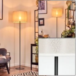 Bassagoda Stehleuchte Beige, 1-flammig