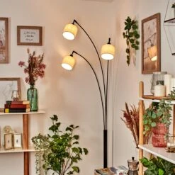 Bassagoda Stehleuchte Schwarz, 3-flammig -Lampe Verkäufe bassagoda stehleuchte h3896242 10