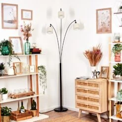 Bassagoda Stehleuchte Schwarz, 3-flammig -Lampe Verkäufe bassagoda stehleuchte h3896242 9