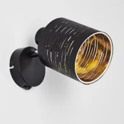 Bathinda Wandleuchte Schwarz, 1-flammig 37 Bathinda Wandleuchte Schwarz, 1-flammig -Lampe Verkäufe bathinda wandleuchte h3322598 15