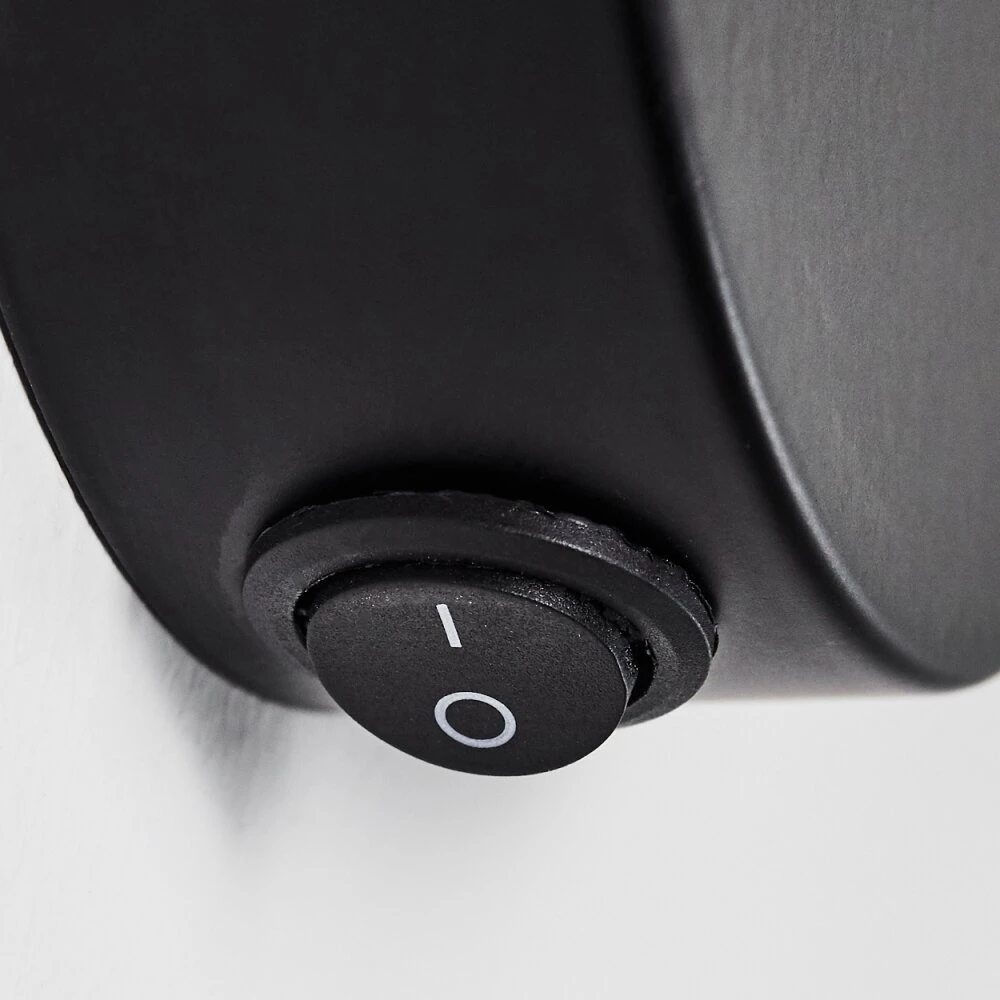 Bathinda Wandleuchte Schwarz, 1-flammig 21 Bathinda Wandleuchte Schwarz, 1-flammig – Bild 19