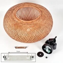 Bauro Deckenleuchte 50cm Schwarz, 3-flammig -Lampe Verkäufe bauro deckenleuchte 50cm h3709153 4