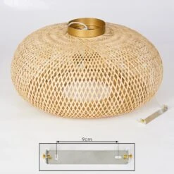 Bauro Deckenleuchte Naturfarben, 2-flammig -Lampe Verkäufe bauro deckenleuchte h3462591 4