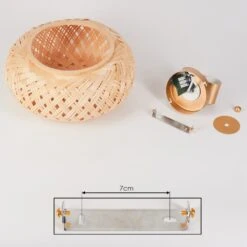 Bauro Deckenleuchte Messing, 2-flammig -Lampe Verkäufe bauro deckenleuchte h3640234 4