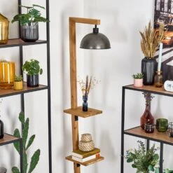 Baval Stehleuchte Naturfarben, Schwarz, 1-flammig -Lampe Verkäufe baval stehleuchte h3823606 11