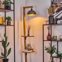 Baval Stehleuchte Naturfarben, Schwarz, 1-flammig -Lampe Verkäufe baval stehleuchte h3823606 6