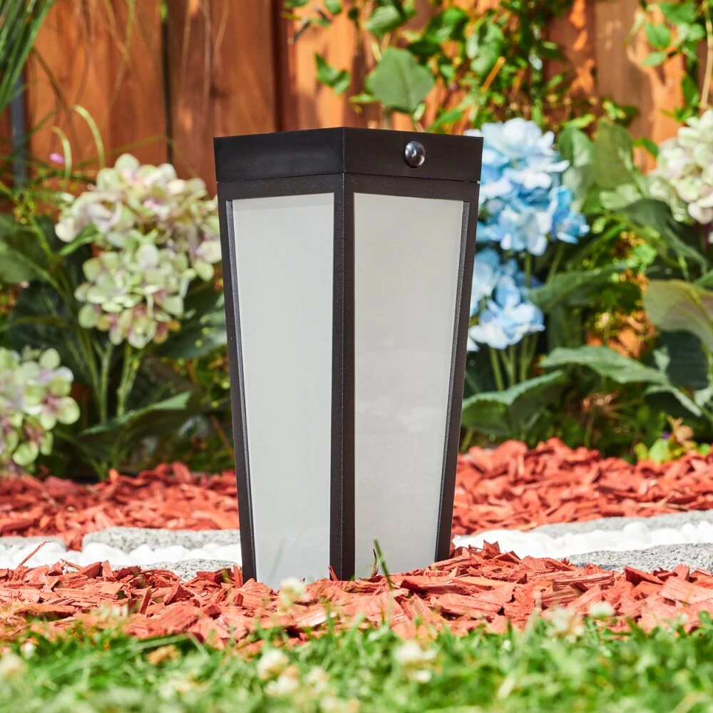 Begg Solar-Wegeleuchte LED Schwarz, 1-flammig, Bewegungsmelder, Farbwechsler 9 Begg Solar-Wegeleuchte LED Schwarz, 1-flammig, Bewegungsmelder, Farbwechsler – Bild 7